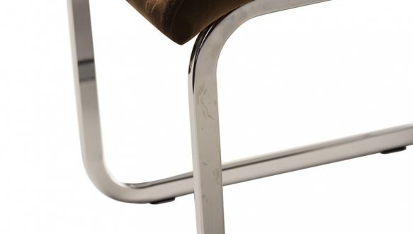 Стул S-120 коричневый велюр 9