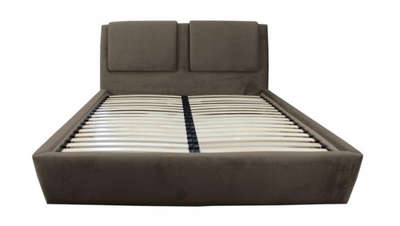 Кровать мягкая двуспальная Городок меблі Лаура с подъемным механизмом и нишей для белья 0