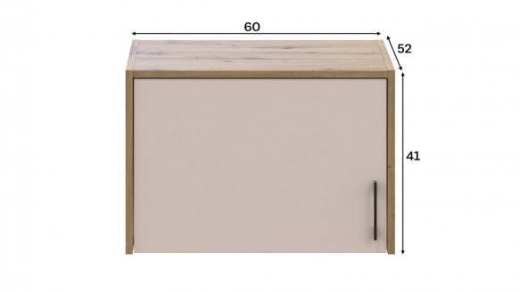 Антресоль к пеналу Doros Ронди Дуб Артизан / Кашемир 3