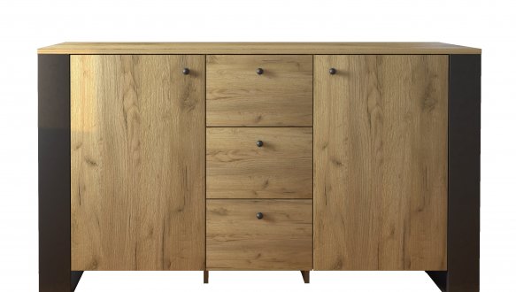 Комод 2Д/3Ш Олд Вуд