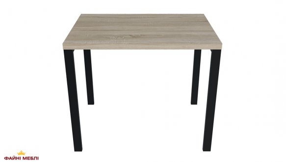 Стіл квадратний нерозкладний MebliRoMax Simple / Сімпл 115 см 8
