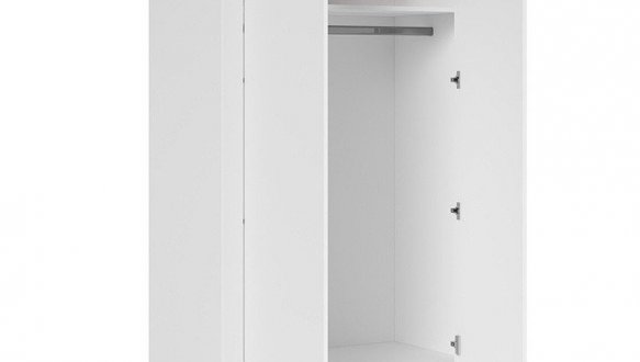 Шкаф SZF2D1S BRW Poland Holten 2 дверный белый 106 см 1