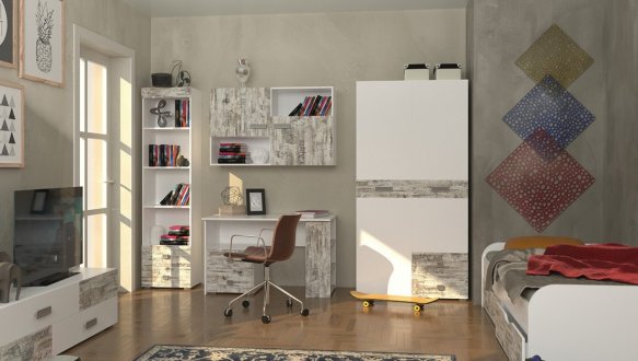 Модульная детская Pump/Памп VMV Holding Белый/Кантри Лейбл 0