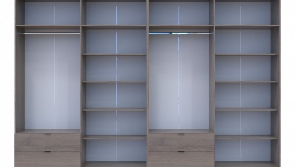 Шафа для одягу Дорос Лукас канноло 8 дверна 360 см 2