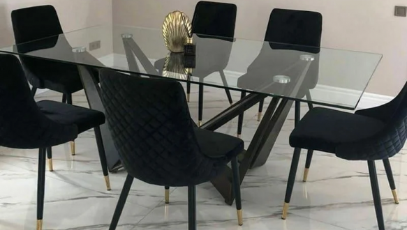 Стілець Piano B Velvet чорний 0