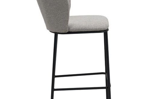 Стул полубарный B-300 Vetro Mebel белый песок 95 см 0