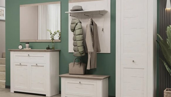 Модульний передпокій Сокме Версаль Сосна арктична / Мадагаскар