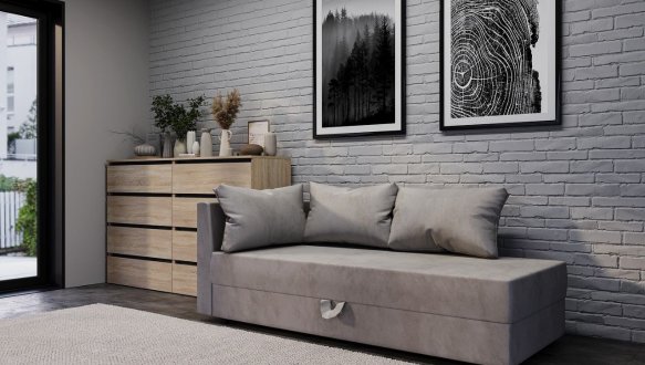 Тахта UMa Гавана с подьемным механизмом 214 см