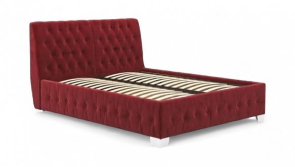 Ліжко м'яке двоспальне Городок меблі Октавія без підйомного механізму 2