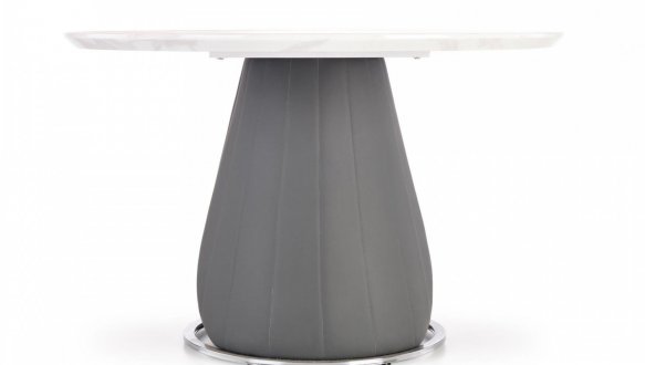 Стол Remigio белый мрамор/серый 0