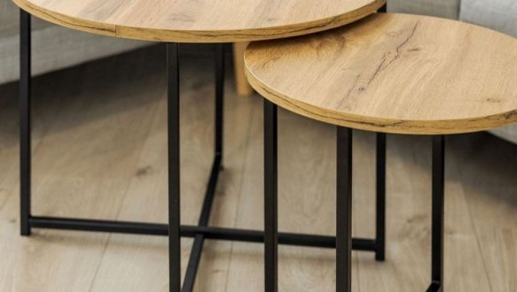 Столик Модерн М дуб 2