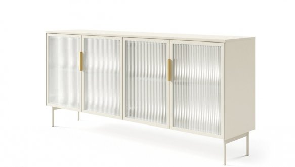 Комод Лумі / Lumi 4D/181 кашемір з підсвіткою 2