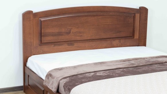 Ліжко дерев'яне Дрімка Едель з підйомним механізмом та нішею для білизни Бук 5