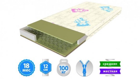 Детский матрас BABY SOFT / БЕЙБИ СОФТ