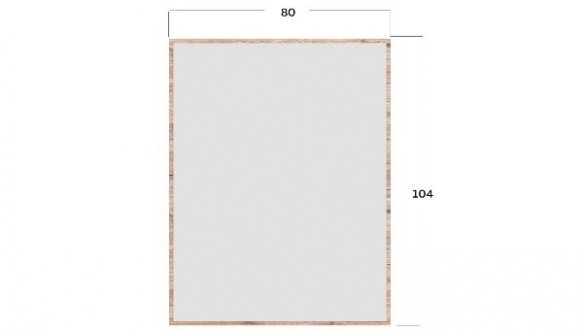 Зеркало LUS80 Шанталь 0