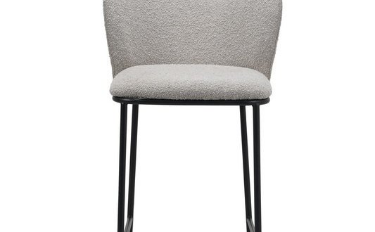 Стул полубарный B-300 Vetro Mebel белый песок 95 см 4