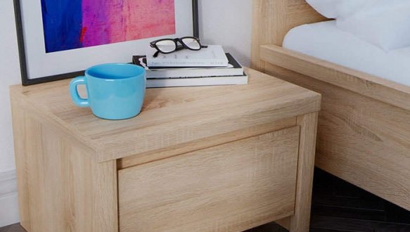 Тумба прикроватная KOM1S Kaspian 3