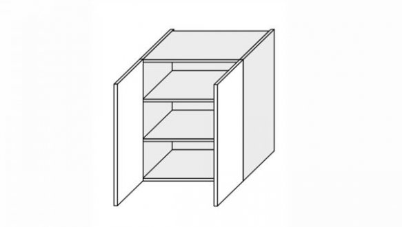 Секція верхня 80В/720 2дв Лео