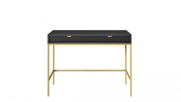 Стол туалетный Черный/Золотые ножки T104 Nova
