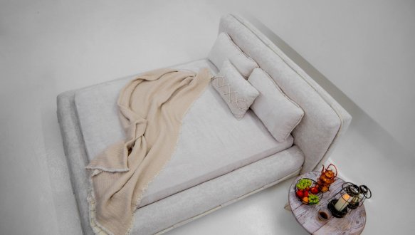 Ліжко м'яке двоспальне Шик Галичина Перл 2