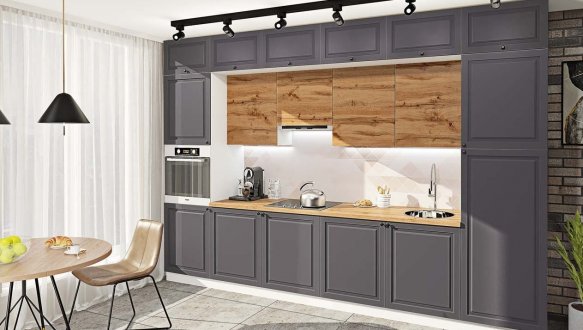 Модульная кухня Атланта глянец 10