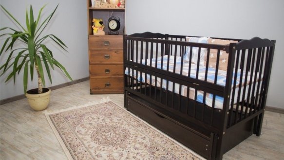 Колыбель Мария с шухлядой 2