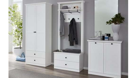 Модульная прихожая Mebelbos Брендсон Белый