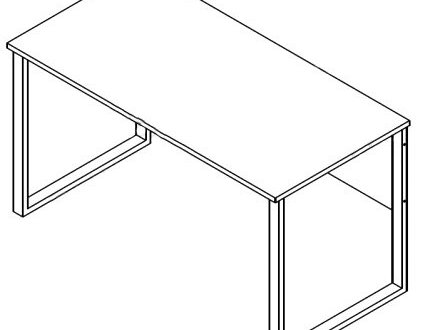 Стіл письмовий BIU 140 Кабі 0