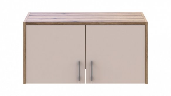 Антресоль Дорос Ронди кашемир 2-дверная 82 см 2