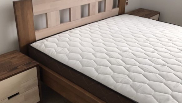 Ліжко дерев'яне Camelia Сакура масив Бук 2