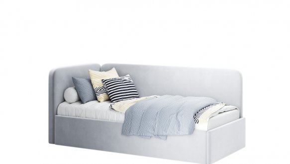 Кровать мягкая 0.9х2.0 з каркасом Хеппи 0