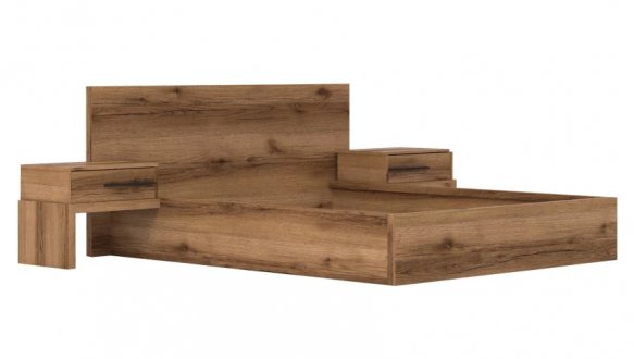 Кровать с тумбами (Каркас) LOZ160 Стемма