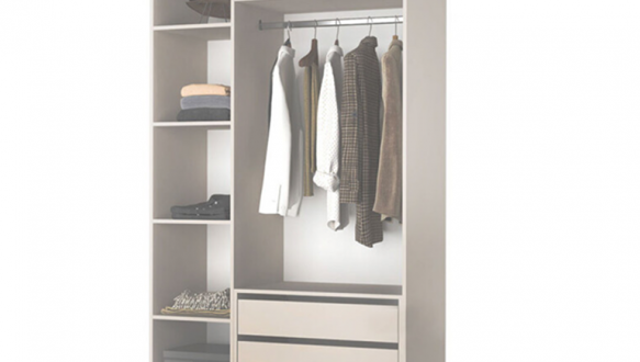 Шкаф Mebelstar Оскар трехдверный с ящиками Аляска серый 120 см 3