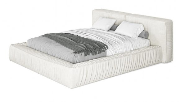 Ліжко м'яке двоспальне Шик Галичина Ресофт 21