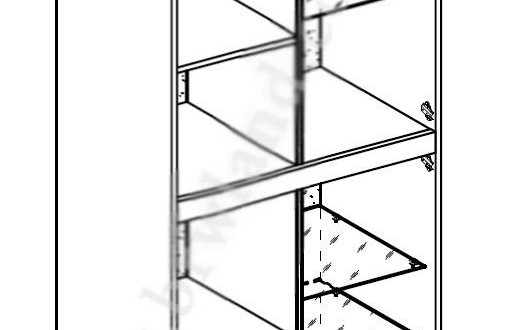 Шкаф 2Д Ск Бьянко 2