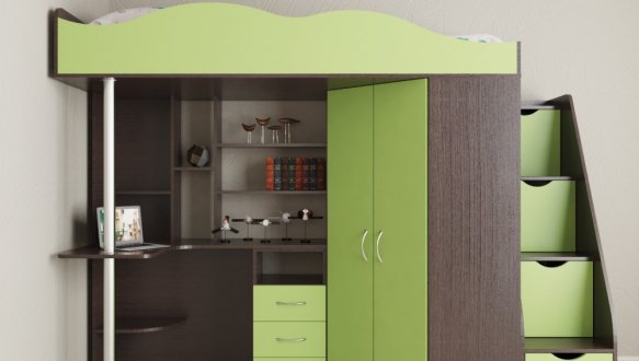  Ліжко горище дитяче Art in Head Binky ДС37А 6