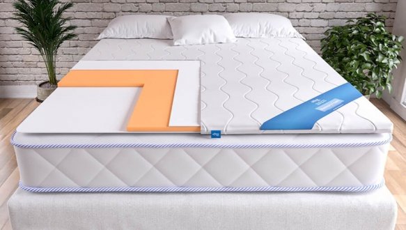 Матрац топпер Memory Foam 3