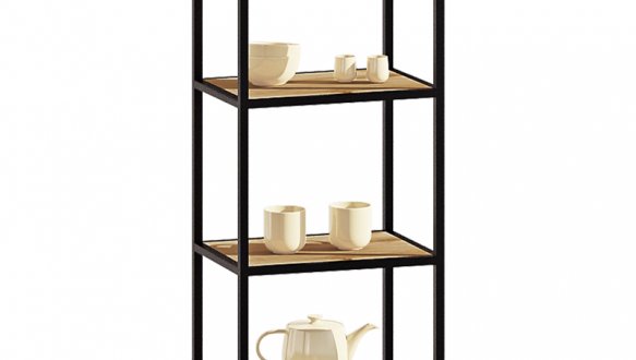 Тумба верхняя В40.92 металл.открытая Диамант