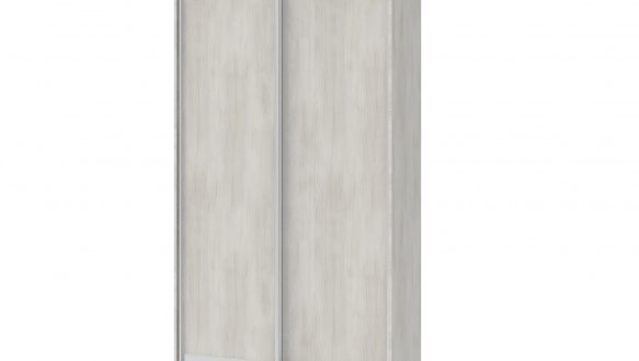 Шкаф-купе Дорос Сити Лайт белое дерево 2 дверный 120 см