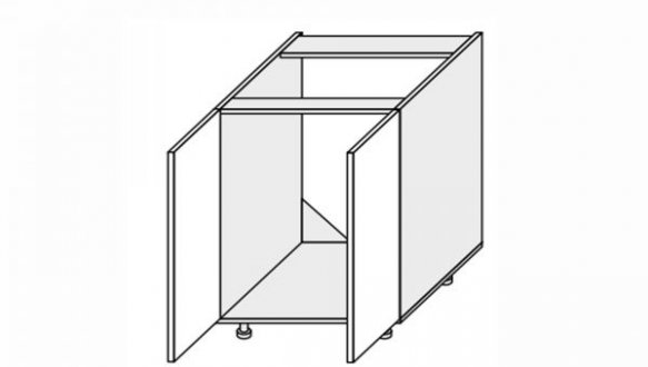 Секция нижняя мойка 60НМ/820 2дв Глори