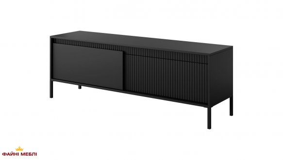 Тумба под ТВ Senso/Сенсо RTV153 Чёрный Perfect Home Ширина 153 см 2