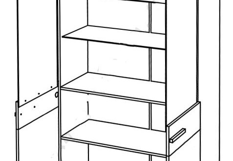 Витрина високая 2W Соло 0