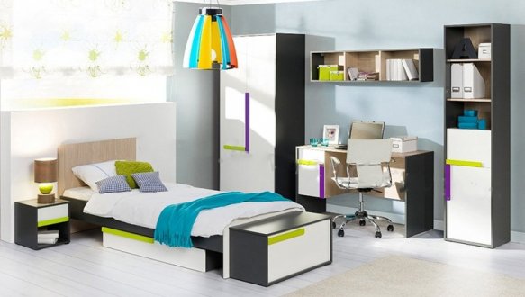 Шкаф 2D VMV Holding Алекс 2 дверный белый 84 см 2