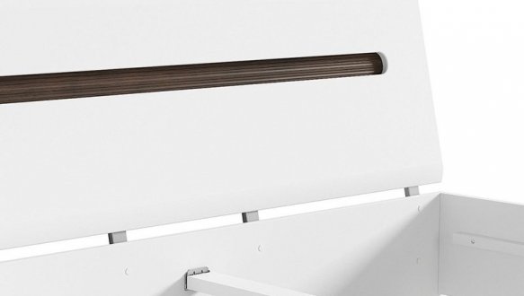 Ліжко двоспальне LOZ 160 BRW Poland Azteca trio / Ацтека тріо МДФ 5