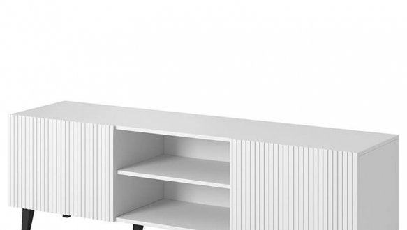 Тумба ТВ 150 2D2K Pafos білий 3