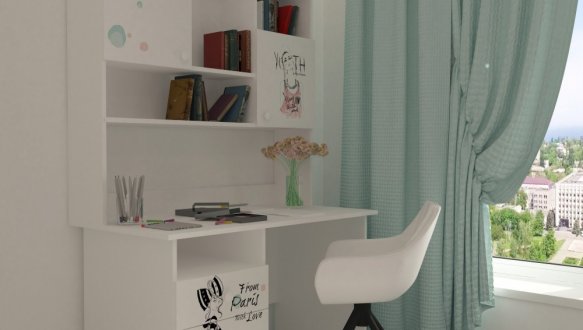 Стіл з надбудовою 10