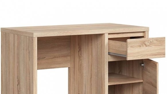 Стол письменный BIU1D1S/120 Kaspian 3