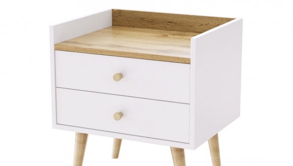 Тумба прикроватная на 2 ящика Art in Head Asgard / Асгард 0