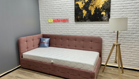 Ліжко Антік Сквер з підйомним механізмом + Матрац 2