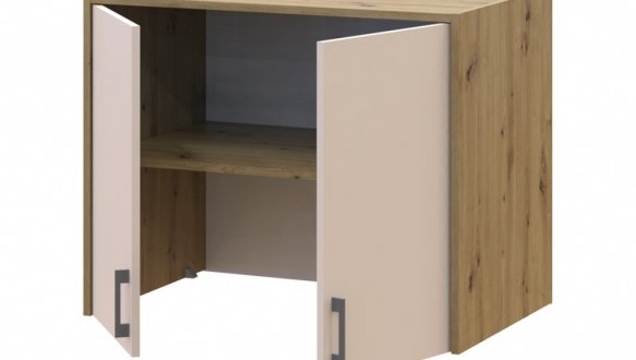 Антресоль высокая Дорос Ронди кашемир 2-дверная 82 см 3